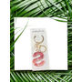 Letter S Resin Glitter Keychain - Gifting Purpose